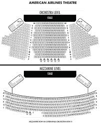 American Airlines Theatre Seating Chart Theatre In New York