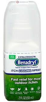 Benadryl Itch Relief Spray Extra Strength 2 Oz Insect Bites Mosquito Poison Ivy Ebay