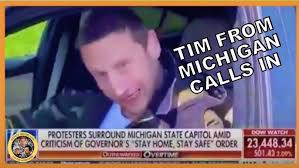 Tim from Michigan Calls In to Protest the Lockdown (Tim Robinson) (Best of  Office Hours)