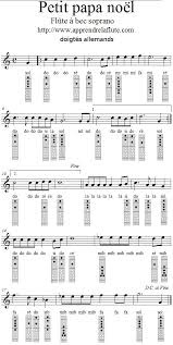 Petit Papa Noel A La Flute A Bec Apprendre La Flute Petit Papa Noel Chanson Chansons Piano Flute