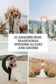 Check spelling or type a new query. 25 Amazing Non Traditional Wedding Altars And Arches Weddingomania
