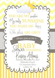 You Are My Sunshine Baby Shower Invitation Sunshine Baby Shower Invitations Sunshine Baby Showers Baby Shower Invitations