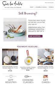 Sur La Table Abandon Browse Email Powered By Bluecore Email Newsletter Design Email Design Newsletter Design