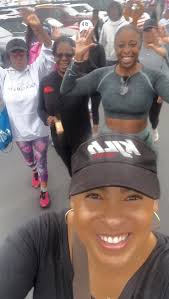 Cali Girls 4 Kamala! , Beach Run/Walk Fundraiser! , KamalaHarris.com  @kamalaharris , #LetsGooooo, Special Thanks: Danielle Wortham & Dr. Marcia  Glenn