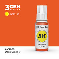 AK-Interactive: (3rd Gen) Acrylic - Deep Orange (17ml)
