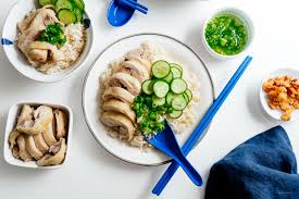 Turn heat down to 350° and roast for another 30 minutes or until the chicken reaches 165°f. Hainanese Chicken Rice The Best Easy One Pot Chicken And Rice Recipe I Am A Food Blog