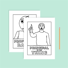 Hello neighbor baldis basics grannys house coloring page game in real life. Baldi Basics Coloring Pages Drone Fest