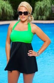 Always For Me Incontrol Wrap Bandeau Plus Size Swim Dress Swim Dress Plus Size Swimwear Plus Size Swimsuits