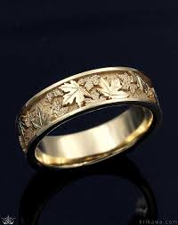 Leaf And Vine Wedding Rings Couple Wedding Rings Engagement Rings Couple Black Diamond Ring Engagement