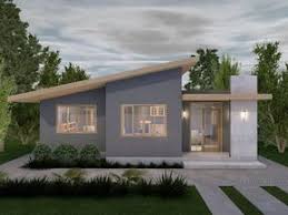Casa Pequena De Un Piso Te Compartimos Ideas Con Planos De Planta Elevaciones Y Una Imagen En 3d House Roof Design House Exterior Modern Farmhouse Exterior