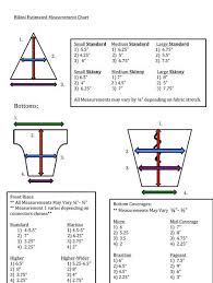 Bikini Sizing Chart Faq Ravish Sands Crochet Bikini