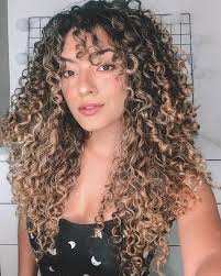 No matter what your haircut is, the middle parting will allow you to attain regularity and equal portions of hair will fall on both sides of your face. 50 Hair Color Black Curly Hair Ideas Hair Curly Hair Styles Curly Hair Styles Naturally