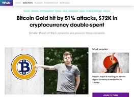 Bitcoin gold experienced a new 51% attack. Virtual Currency Bitcoin Gold Again Receives 51 Attack And Exploits 8 Million Yen Equivalent Gigazine