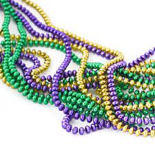 Mardi Gras Beads Mardi Gras Beads Mardi Gras Decorations Mardi Gras