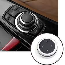 Idrive Car Multimedia Buttons Cover Interior For Bmw 1 3 4 5 7 Series X1 X3 X5 X6 F30 E90 E92 F10 F18 Interior Accessories Electronic Products Gaming Products