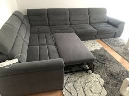 Sofa mit elektrisch ausfahrbarer sitzfläche. Ecksofa Mit Bettfunktion Und Stauraum In Hessen Baunatal Ebay Kleinanzeigen