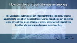Here's how to apply for food stamps in all 50 states and the there are 3 ways you can apply for food stamps in georgia. How To File For Food Stamps Georgia Youtube