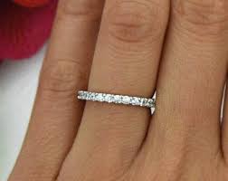 1 Ctw Full Eternity Band 2mm Wedding Band Bridal Engagement Ring Man Made Diamond Simulant Bridal Engagement Rings Mens Wedding Rings Diamond Wedding Bands