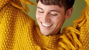 Tom Daley Hand Knit Ambassador: Knitwear Love KOCO Knitting