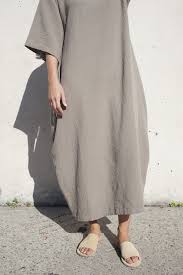 Black Crane Quilted Box Dress In Cement Oroboro Store Brooklyn New York Moda Ropa Estilo