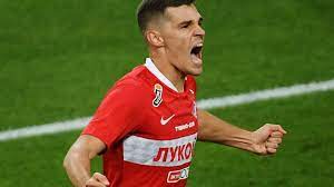 Фк спартак москва паок фк футбол рейнджерс ф.с., футбол, фк спартак москва, москва png. Zobnin Byl Udalyon V Konce Pervogo Tajma Matcha S Rubinom Rt Na Russkom