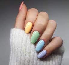 Está cansada da moda colorida disseminada pela onda color block? Unhas Em Tons Pastel Hypnotique