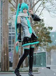 Vocaloid Hatsune Miku Anime Halloween Cosplay Costume Hot Products Cosplay Costume Miku Cosplay Costume Halloween