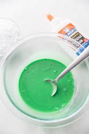 Image result for glue and water in a bowl with food colouring