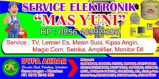 Download contoh spanduk penerimaan siswa baru paud. Terbaik Dari Desain Spanduk Servis Elektronik Erlie Decor
