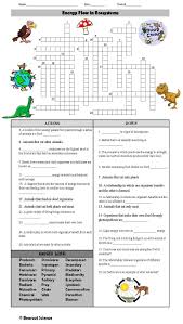 Ecological Pyramids Worksheet Answer Key Energy Flow In Ecosystems Crossword Puzzle In 2020 Energy Pyramid Pyramid Lessons Energy Flow