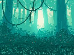 Forest Pixel Art Landscape Pixel Art Background Pixel Art Games