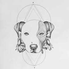 Tattoo Design For Suserana You Have The Cutest Pitbull Ever Pitbull Tattoo Pitbull Drawing Pitbull Art