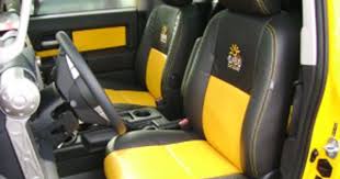 Black And Yellow Mustang Seat Covers Toyota Fj Cruiser Black And Yellow Custom Interior Canadaseatskins Com Leather Fj Cruiser Toyota Fj Cruiser Toyota Cars