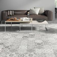 Aurora 8mm Ornate Ivory Tile Laminate Flooring 47548 Laminate Tile Flooring Coffee Table Luxury Flooring