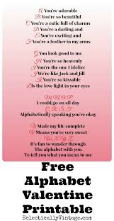 They're excellent tools for conveying emotions in a beautiful way, but sometimes this literary term is confused with another method of. Two Fun Free Valentine Printables From Eclectically Vintage