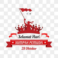 Sumpah Pemuda Day With Flag Vector Sumpah Pemuda Merdeka Selamat Png And Vector With Transparent Background For Free Download Flag Vector Background Design Vector Red And White Flag