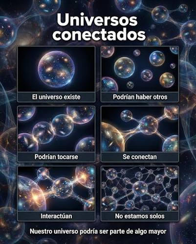 EXISTEN OTROS UNIVERSOS? El concepto de multiverso aparece en varias  teorías: inflación eterna teoría de cuerdas universos burbuja En algunos  modelos, nuestro universo sería solo uno entre muchos. Algunas ecuaciones  cosmológicas permiten