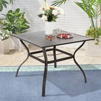 Shop for patio dining table umbrella online at target. Outdoor Dining Tables Walmart Com