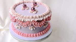 Fruit basket cake design for birthday. The Return Of Hyper Feminine Cake Decorating Eater