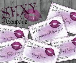 Sexy printable gift ideas - surprise your lover