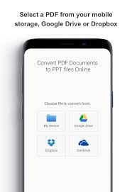 Bookmark & share this page with . Pdf To Ppt Converter Convert Pdfs To Pptx Slides For Android Apk Download