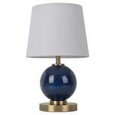 Glass Table Lamp With Touch On Off Navy Pillowfort Table Lamp Lamp Glass Table Lamp