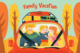 Family Vacation Vector Illustration Vector Illustration Illustration Graphic Illustration