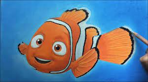 How to draw nemo from finding nemo. Drawing Nemo Finding Nemo Timelapse Artology Youtube