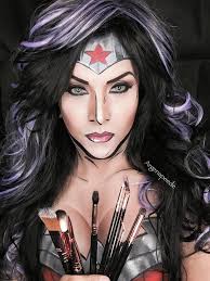 #wonderwoman #wonderwomancosplay # wonderwoman kostüm. Pin Von Lara Croft Auf Halloween Cotumes Fantasy Make Up Karneval Schminkzeug