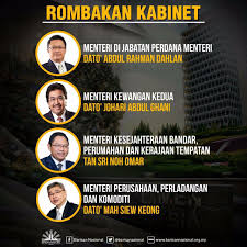 Jabatan perdana menteri inggris terus mengalami pergantian dari tahun ke tahun. Bujang Senang Kabinet Dirombak Tiada Menteri Baharu Dari Sarawak