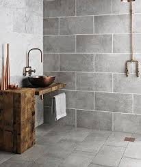 The tiles should be laid out in a row. Bathroom Wall Tiles Topps Tiles Industrial Bathroom Design Industrial Style Bathroom Bathroom Wall Tile