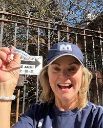 Equinox fitness trainer extraordinaire Calvin Wiley, backstage with me  after Party ? at Theater For The New City