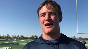 Robinson #5 Brennen Johnson connects with #18 Hunter Swoboda