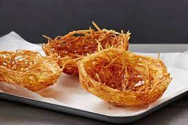 Chinese Potato Birds Nest Recipe Vegetable Bird Nest Recipe Birds Nests Recipe Recipes